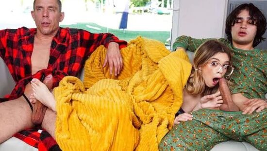 Molly Little - отсосала брату и трахнулась с отцом